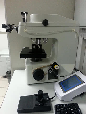 цифровой твердомер MicroMet 5124 MicroMet 5124, производство 2012 года, использовался мало в качестве демонстрационного оборудования