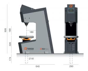 Габариты Q150RCS